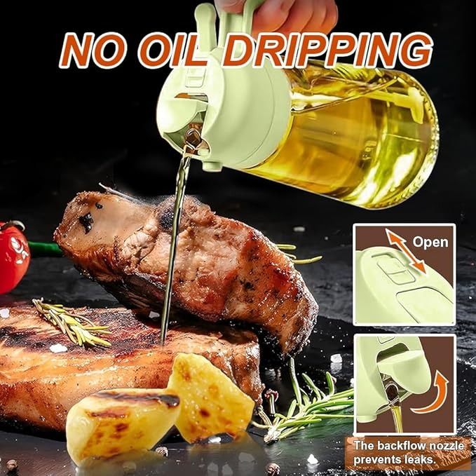 Oil Control Program.Oil spray pot