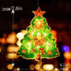 (🎄EARLY CHRISTMAS SALE - 50% OFF) 🎁2023 Christmas Window Hanging Lights💡