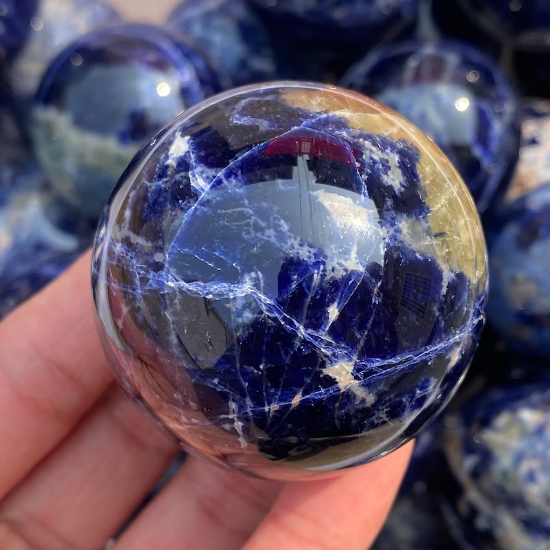 🔥Handmade Planet Natural Sodalite Ball - Buy 2 Free Shipping