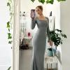 (🌲Early Christmas Sale- 50% OFF) Built-in Shapewear Modal Soft Lounge Dresses - Buy 2 Free Shipping