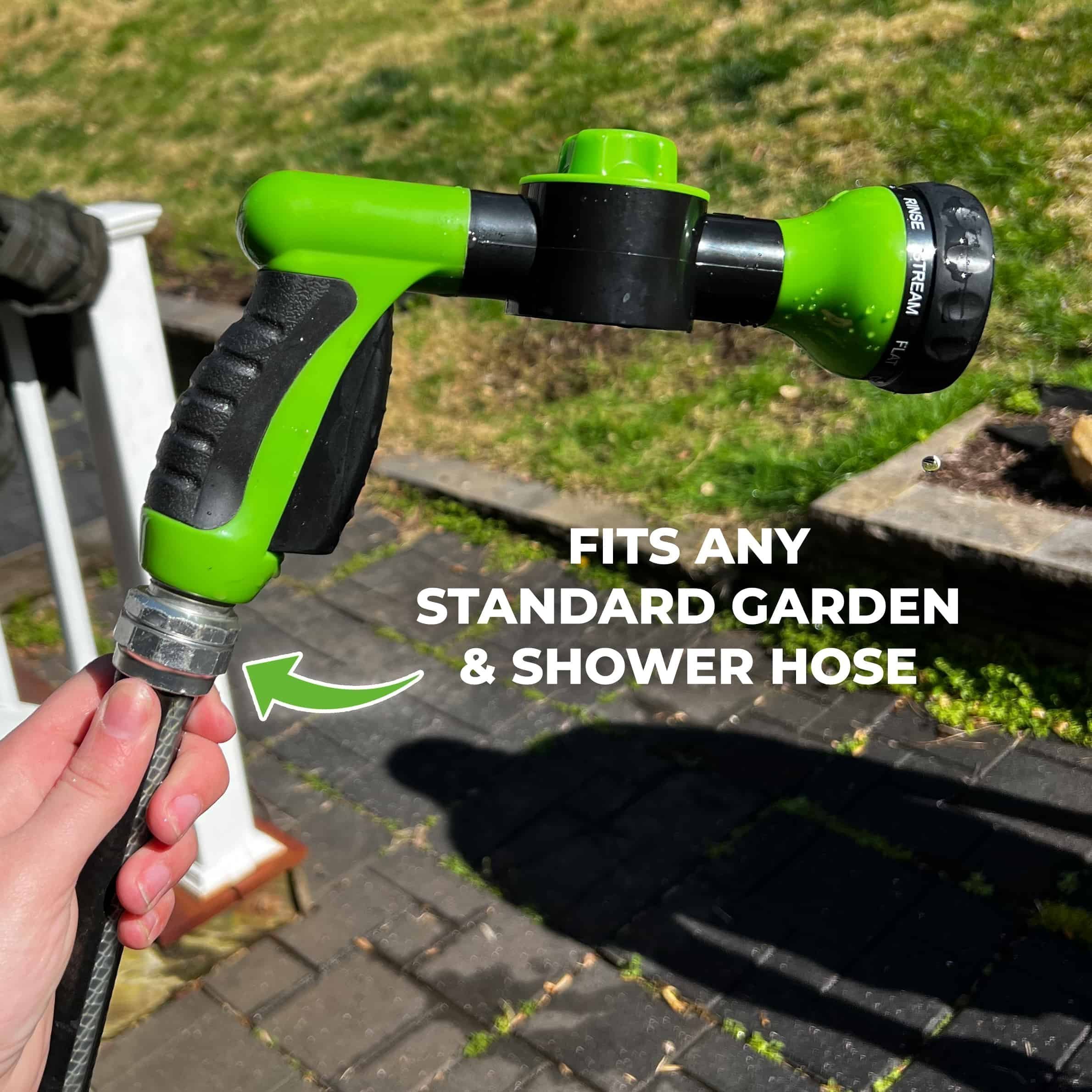 💦8-in-1 Sprayer Mode Garden Hose Attachment