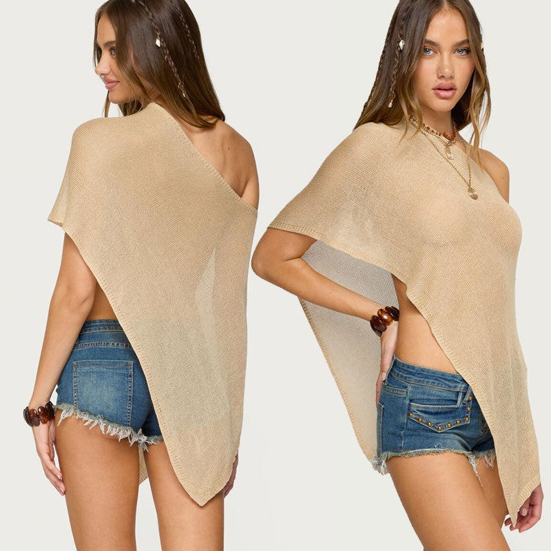 🔥LAST DAY SALE 50% OFF💥One-Piece Hot Girl Knitted Shawl