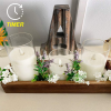 🔥Last Day Promotion 48% OFF-🎁-Flickering Flameless Candles with Glass Holder