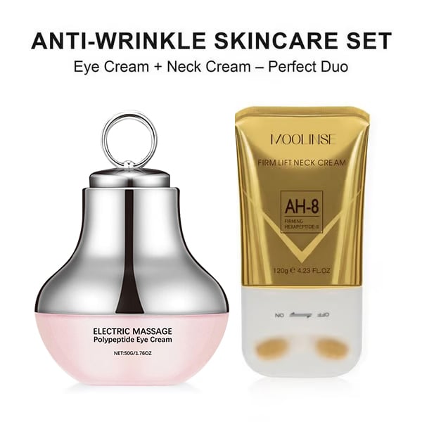 🎁TikTok Last Day Sale - 70% OFF🎉Neck & Eye Care Set – Tighten, Smooth & Hydrate ✨ All-in-One Moisturizing Treatment for Delicate Skin 💧