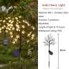 Outdoor Waterproof Cherry Blossom  Multicolor Solar Garden Lights