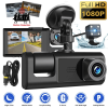 🔥Last Day Promotion 50% OFF🔥3-Channel 1080p Car Driving Recorder (Three Cameras)