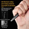 Titanium Alloy EDC Tactical Self-Defense Window Breaking Pen