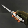 🌟 Italian Style Classic Stiletto – Handcrafted Collectible Knife