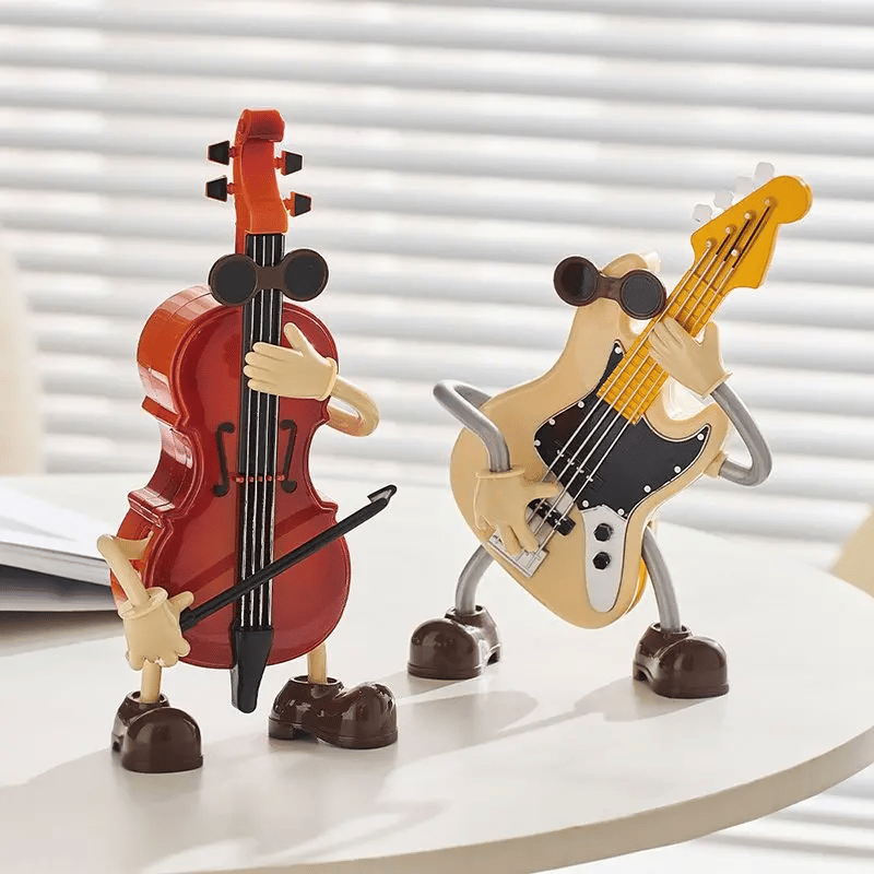 🎁TikTok Last Day Sale - 70% OFF🎉“Melody Meets Art” 🎻— Violin & Guitar Music Box Ornaments
