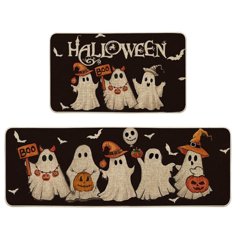 🔥Last Day Promotion 50% OFF🔥Halloween Kitchen Rugs Sets of 2