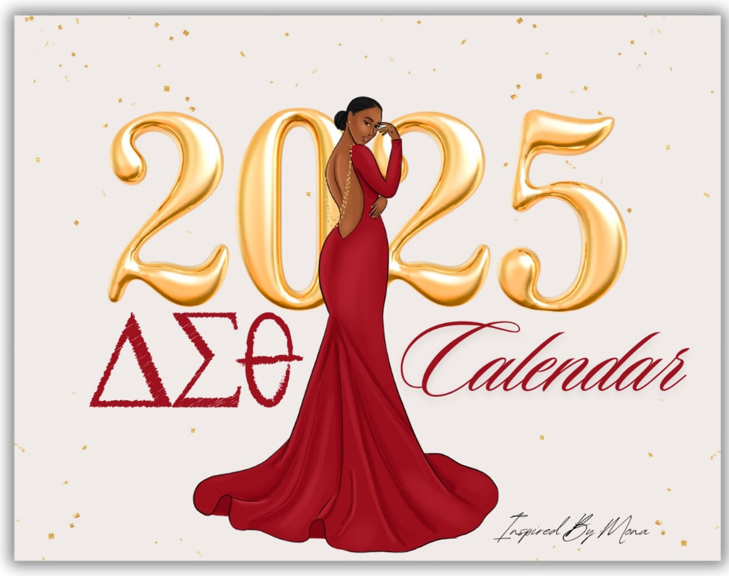 💃2025 Delta Sigma Theta Calendar