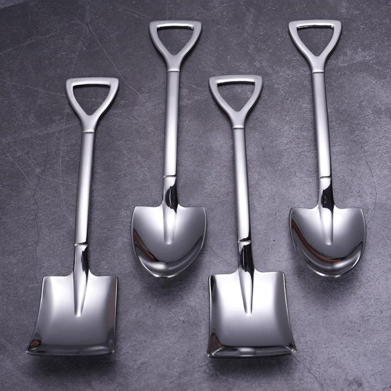 (🌷EARLY MOTHER'S DAY SALE - 50% OFF) Stainless Steel Shovel Spoon (2 PCS/SET)