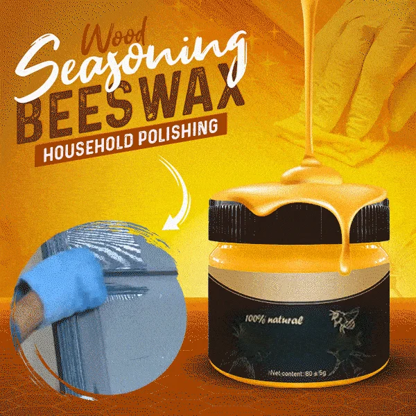 🔥LAST DAY 79% OFF🔥Wood Seasoning Beeswax Furniture polish (🎁gift:Sponge)