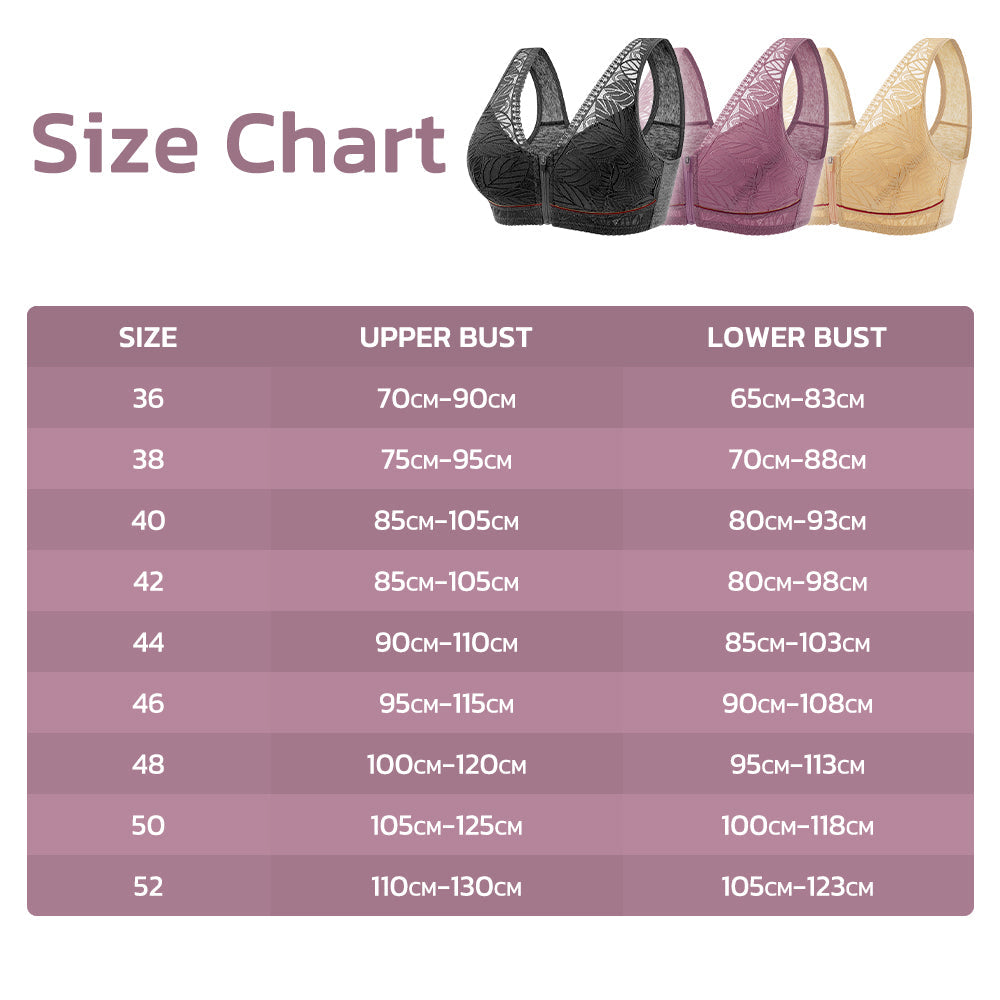 🎁LAST DAY 45% OFF🎁 HealthLift Lymphvity Front Zipper Bra