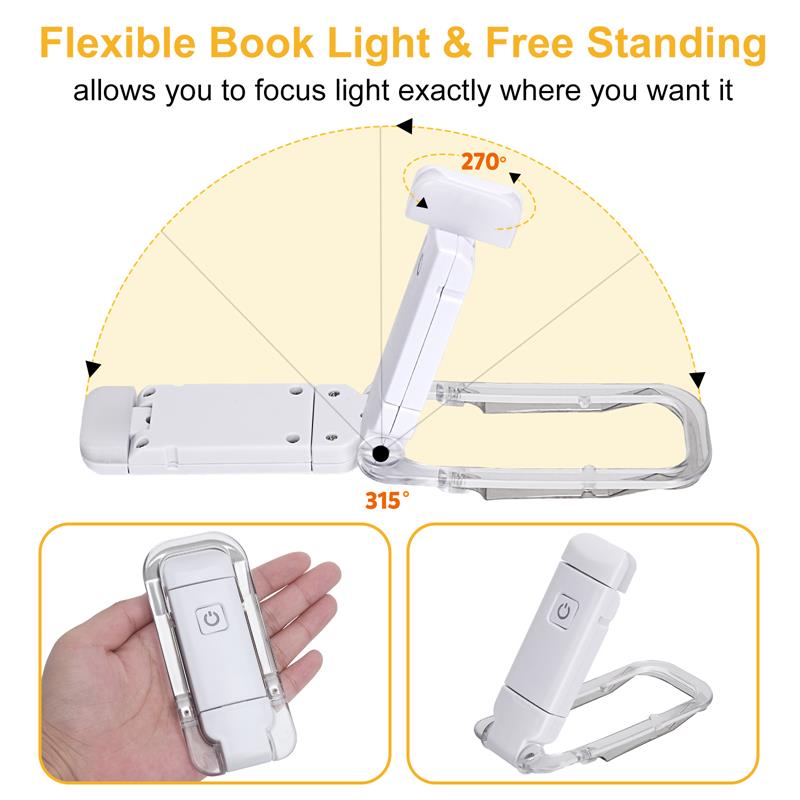 🔥Limited Time Sale 58% off🔥Rechargeable Book Light