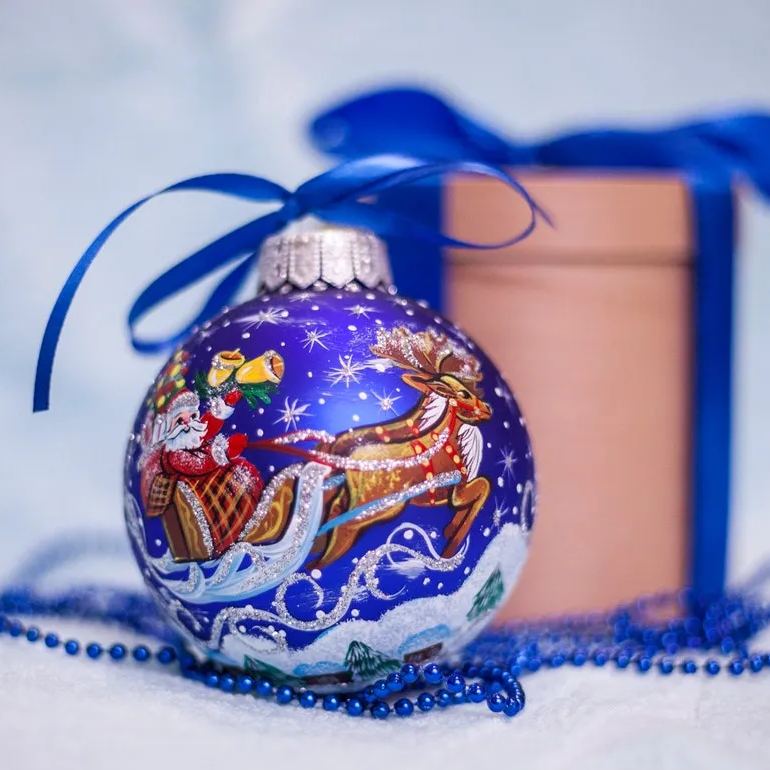 🎅2024 Christmas Gift--Hand Painted Christmas Ornament