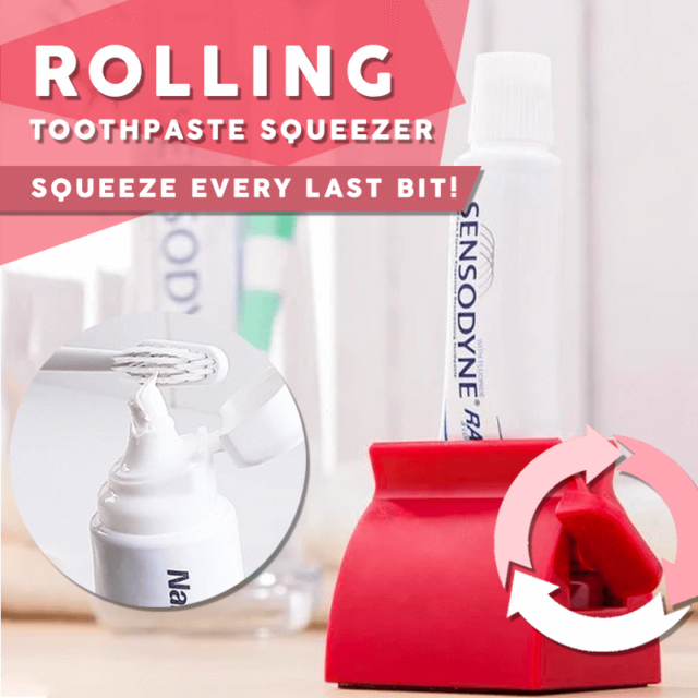 (🔥Last Day Promotion- SAVE 48% OFF)Rolling Toothpaste Squeezer--buy 5 get 5 free & free shipping(10pcs)