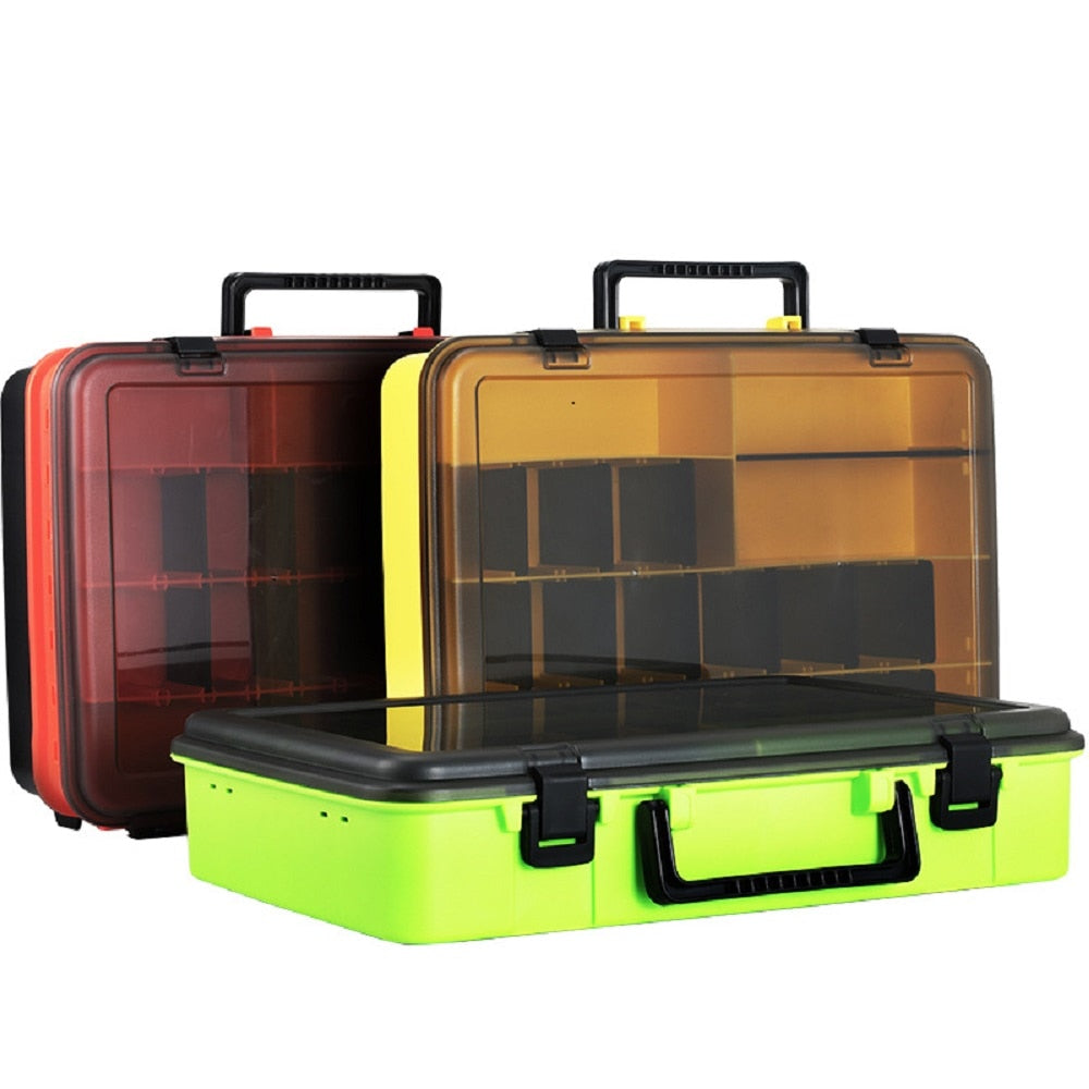 🎣 Summer Sale-30% OFF🐠Double-Layer Fishing Tackle Box