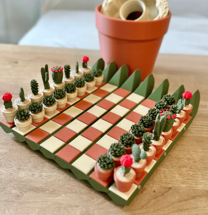 ⏰LAST DAY SALE 50% OFF🔥Cacti Chess
