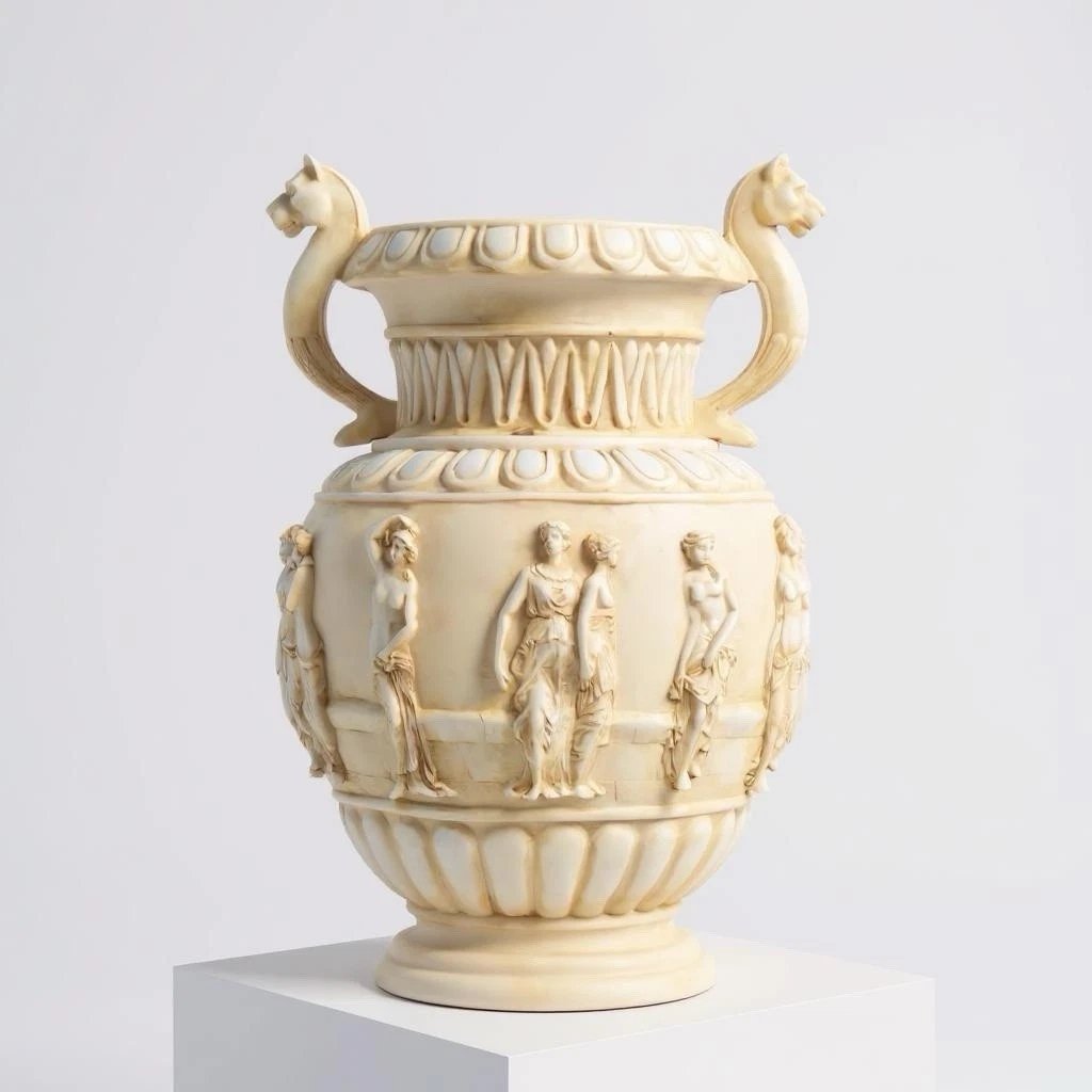 🔥Last Day 49% OFF - Indoor Neoclassical Vase Fountain Home Decor - Aegean Accents New(✨Same as in the video)