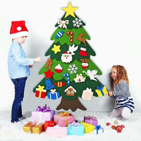 🎄🎁DIY Felt Christmas Tree Set