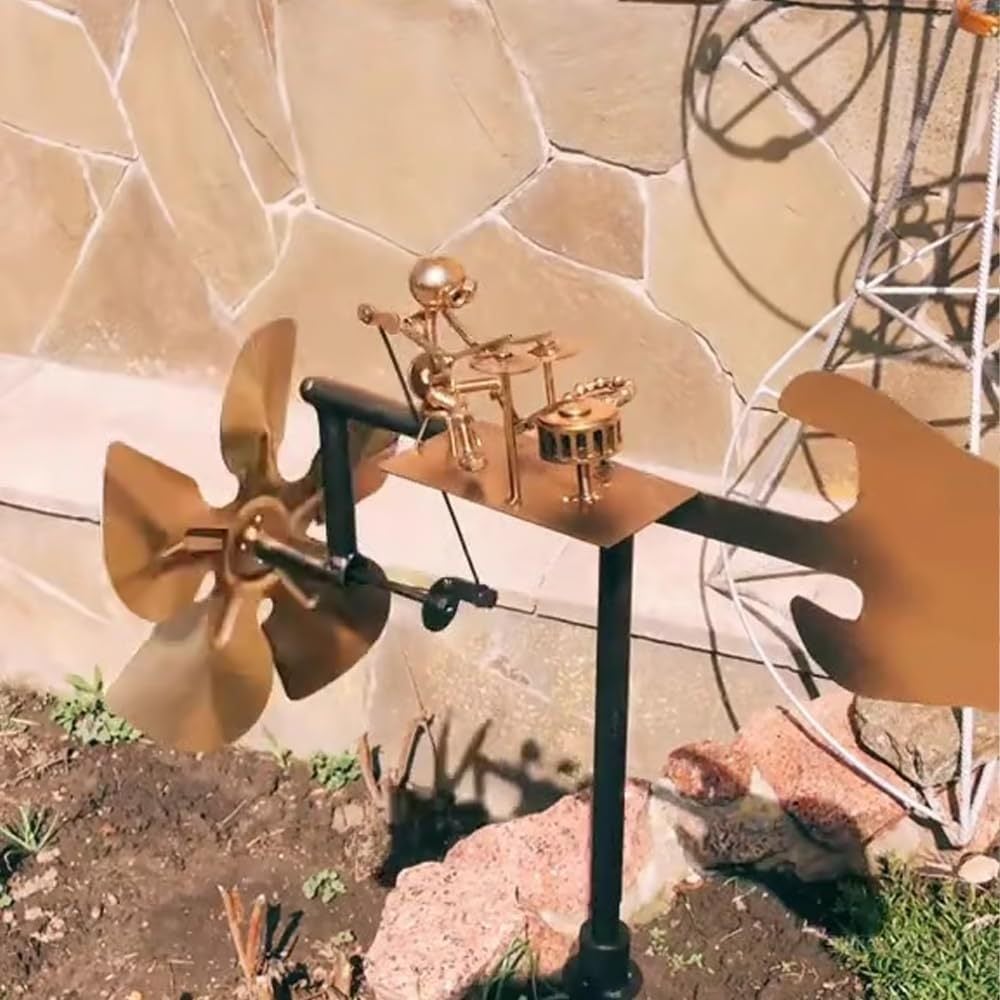 🥁Handmade Metal Drummer Windmill, 🔥BUY 2 FREE SHIPPING