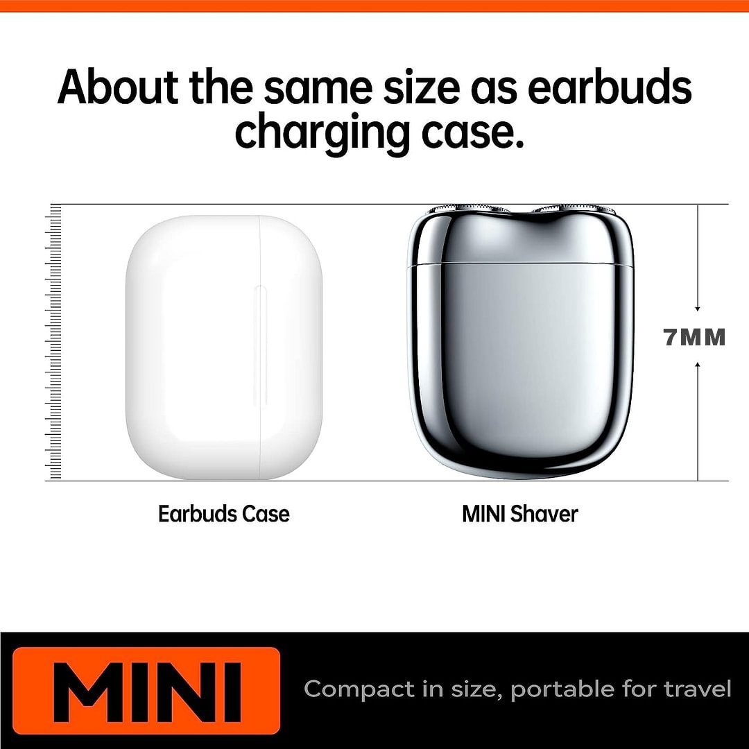 Last Day Promotion 70% OFF - 🔥2025 New Upgrade Pocket Shaver USB Mini Shavers⚡Buy 2 Get Free Shipping