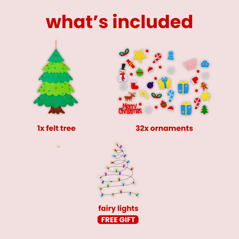 🎅Christmas Sale- 49% OFF🎁Felt Christmas Tree