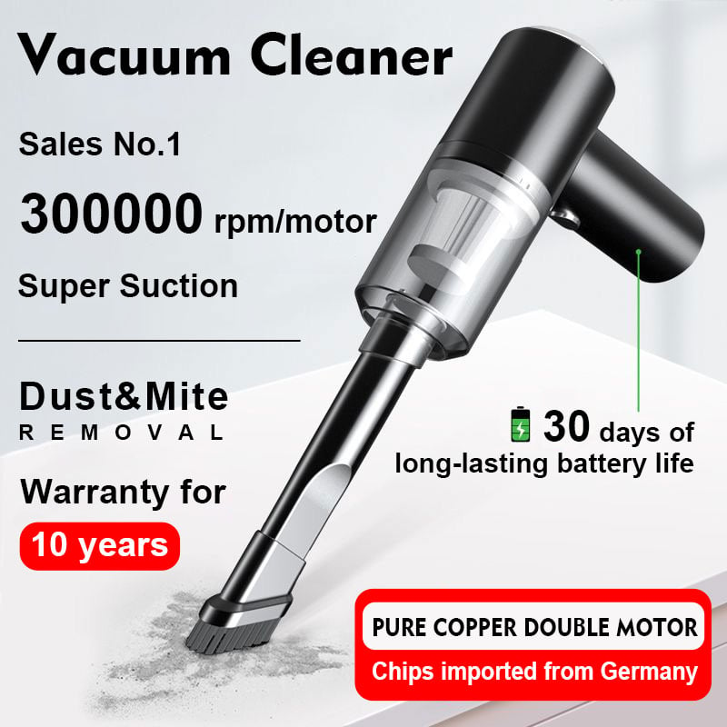 🔥Last Day Promotion 48% OFF - Wireless Handheld Car Vacuum Cleaner