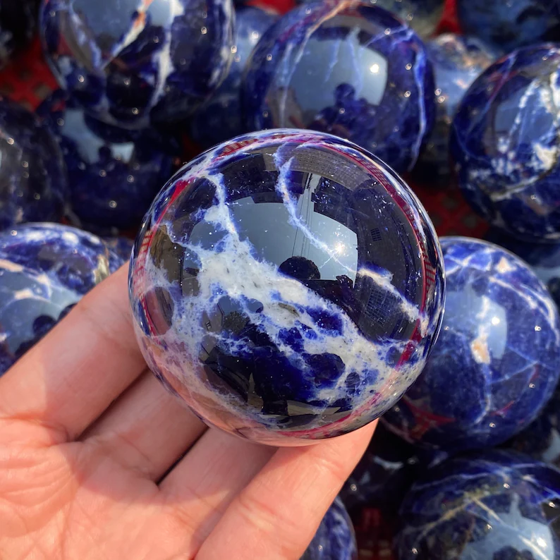 🔥Handmade Planet Natural Sodalite Ball - Buy 2 Free Shipping