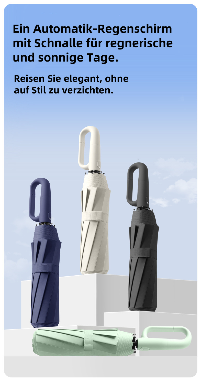 🔥Letzter Tag 49 % Rabatt🌂Faltbarer Sonnenschirm für Regen und Sonnenschein