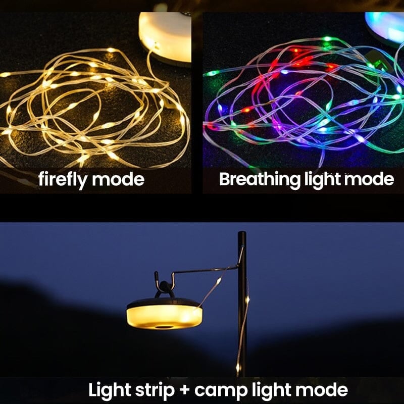 Portable Stowable String Light