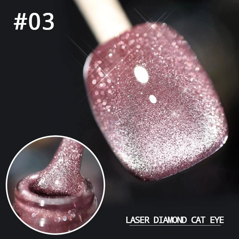 (🌲Early Christmas Sale - 49% OFF) 💎Laser Diamond Cat Eye Nail Polish