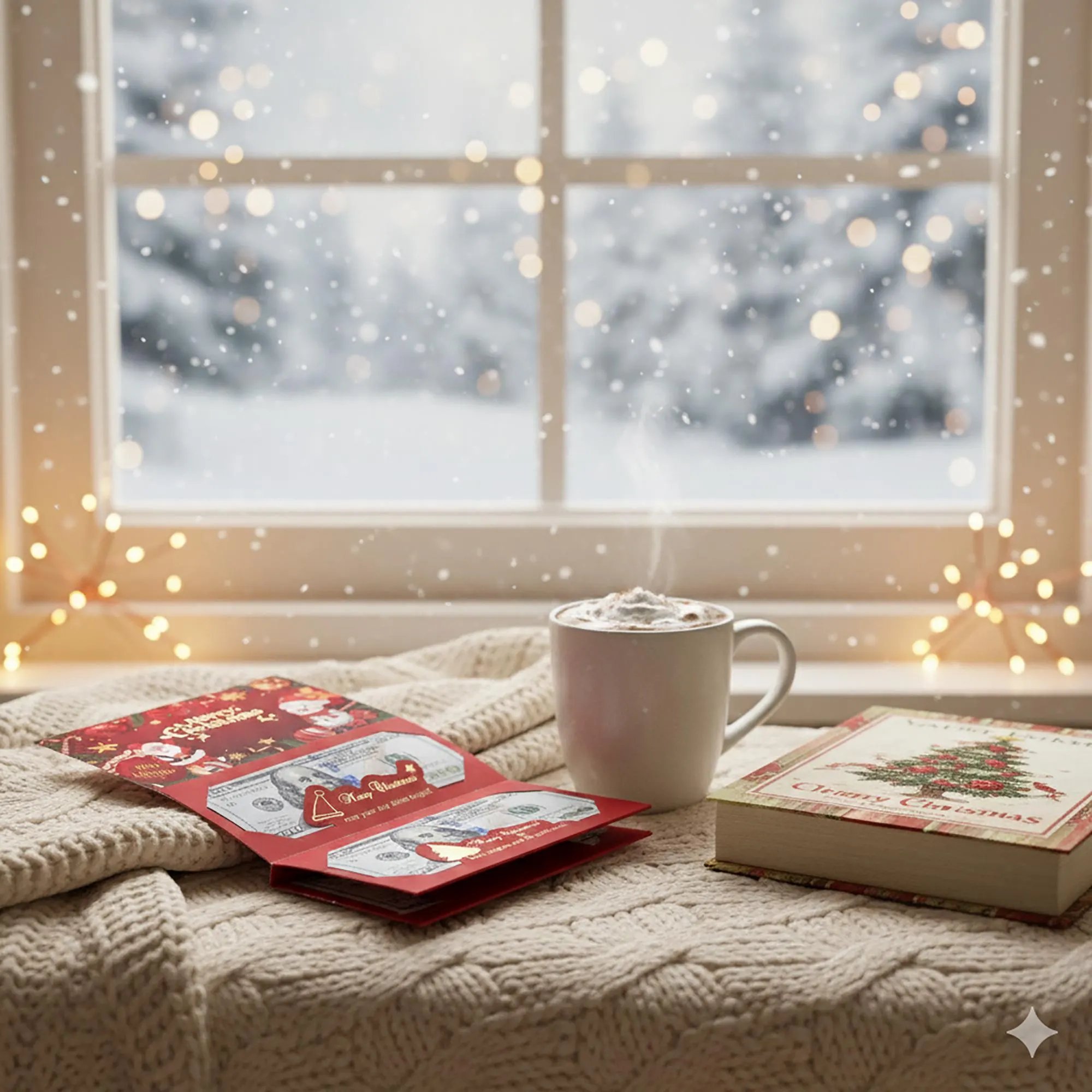 🏆Flash Sale⚡ 50K+ SOLD! Almost Gone-🎅💸Christmas Cash Gift Envelope– A creative way to give cash this Christmas!