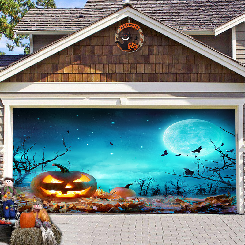 (🎃Early Halloween Sale 48% OFF🎃) - Halloween 2024 Garage Door Decoration