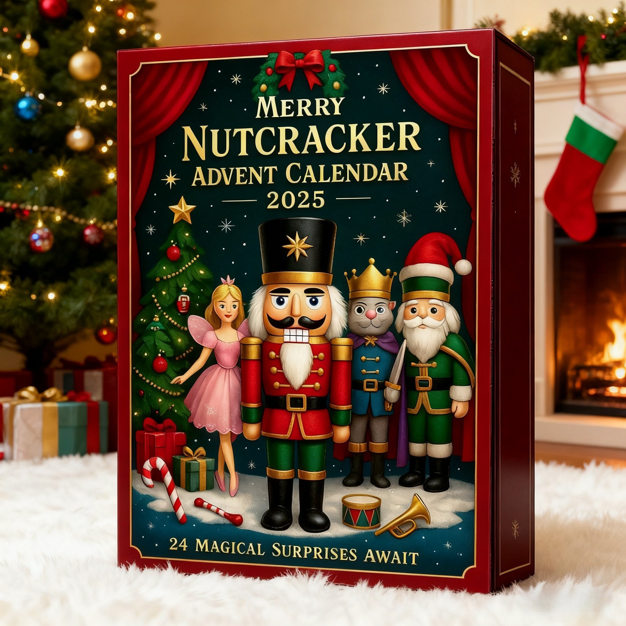 🔥Last Day 50% OFF -🎄Merry Nutcracker Advent Calendar 2025