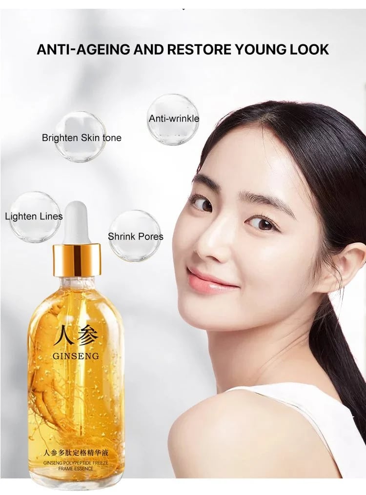 One Ginseng Per Bottle-Ginseng Gold Polypeptide Anti-Ageing Essence