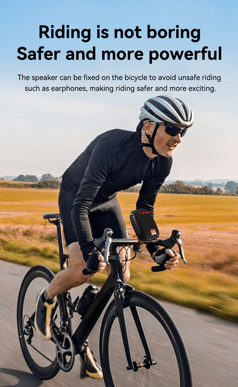 🔥Last Day Promotion 70% OFF🔥Portable Cycling Waterproof Bluetooth Speaker