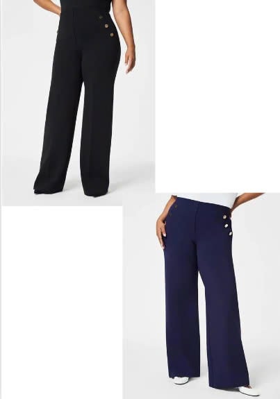 🔥Last Day Promotion 70% OFF🔥Tummy Control Button Wide Leg Pant(BUY 2 FREE SHIPPING)