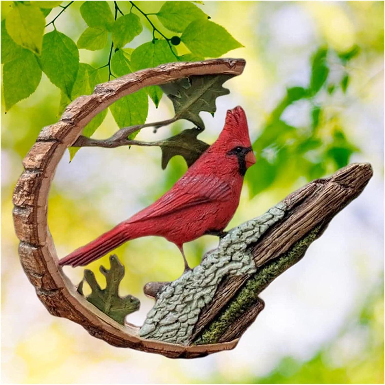 Cardinal Wood Carving Handmade