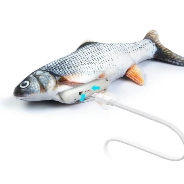 🔥LAST DAY 49% OFF🏠Self Moving Fish Cat Toy🔥Buy 2 Get Extra 8% OFF