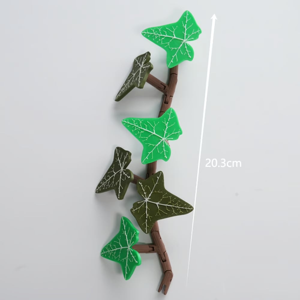 English Ivy Fridge Magnet with Articulating Vine