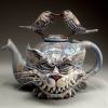 🎁HANDMADE ART CAT TEAPOT-BUY 2 FREE SHIPPING