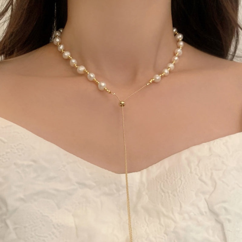 🔥Last Day Promotion 50% OFF🔥Florence Dainty Pearl Necklace