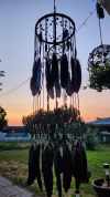🔥LAST DAY 50% OFF🖤Gothic Black DreamCatcher Mobile with Crystals & Bats🎁Buy 2 Free Shipping