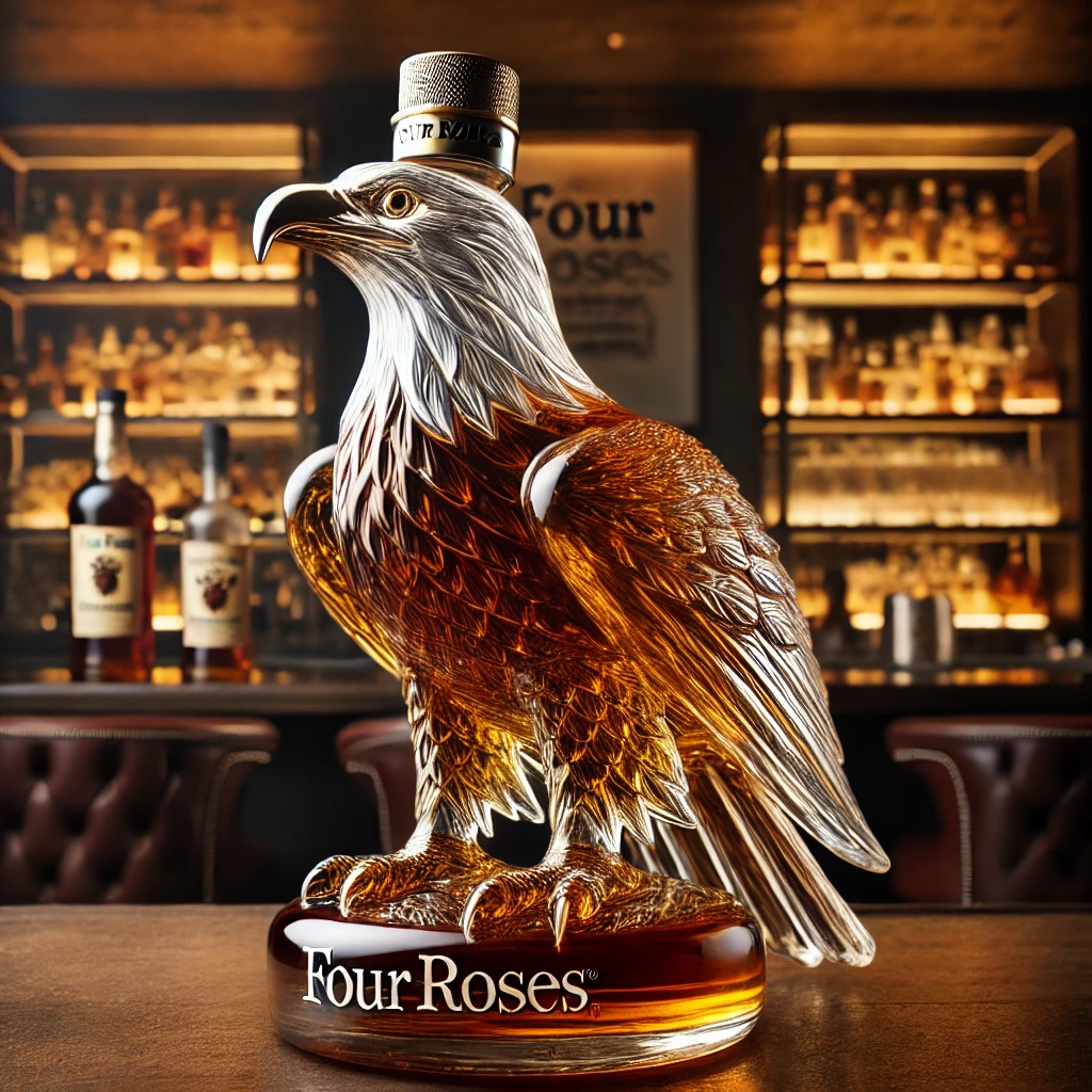 Eagle whiskey bottle