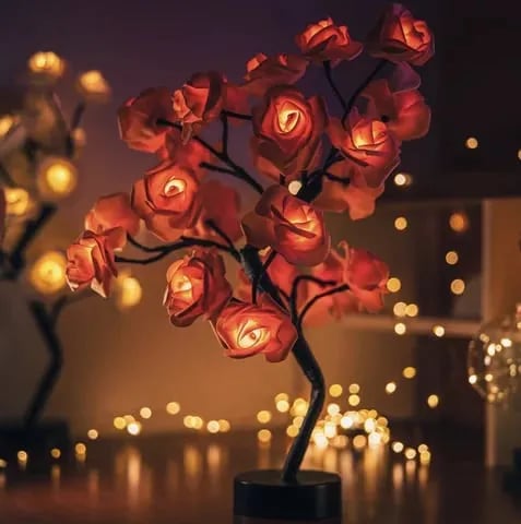 🔥Christmas Sale 49% OFF💕Forever Rose Tree Lamp