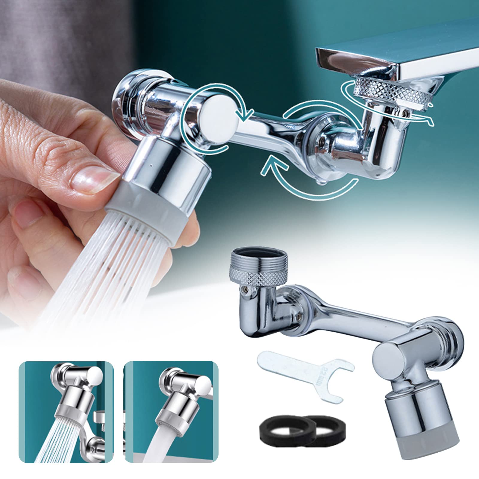 (🎄EARLY CHRISTMAS SALE - 50% OFF) 🎁1080° Rotatable Faucet Extender