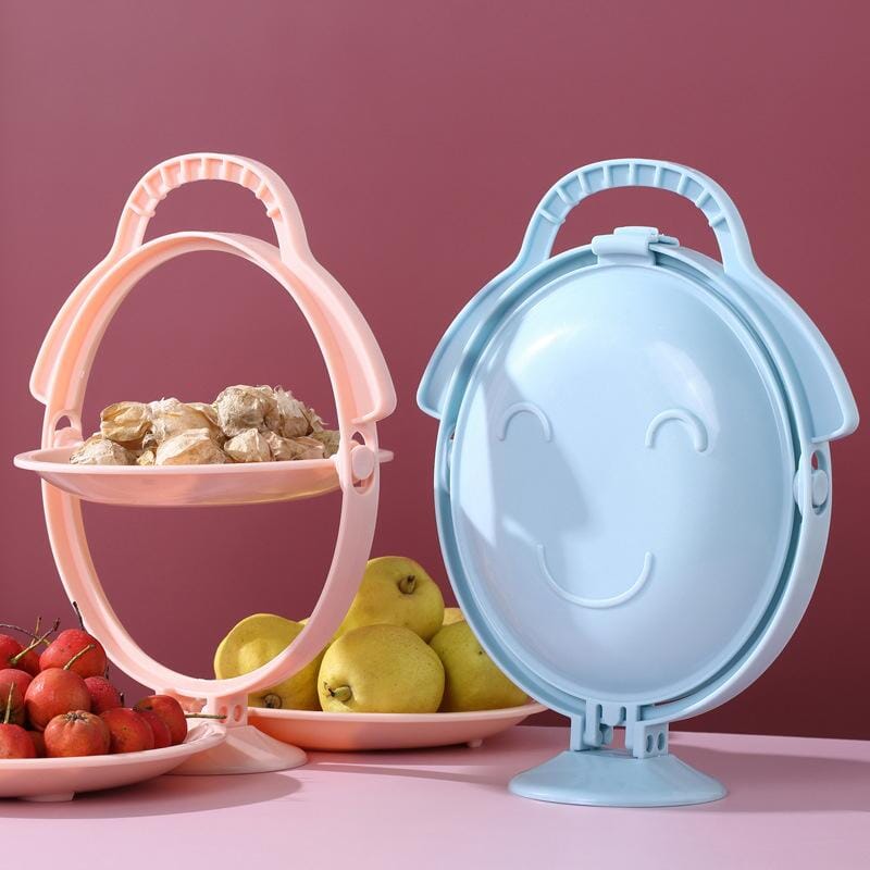 (🔥LAST DAY PROMOTION - SAVE 49% OFF) Foldable Fruit Plate-Buy 4 Get Extra 20% OFF