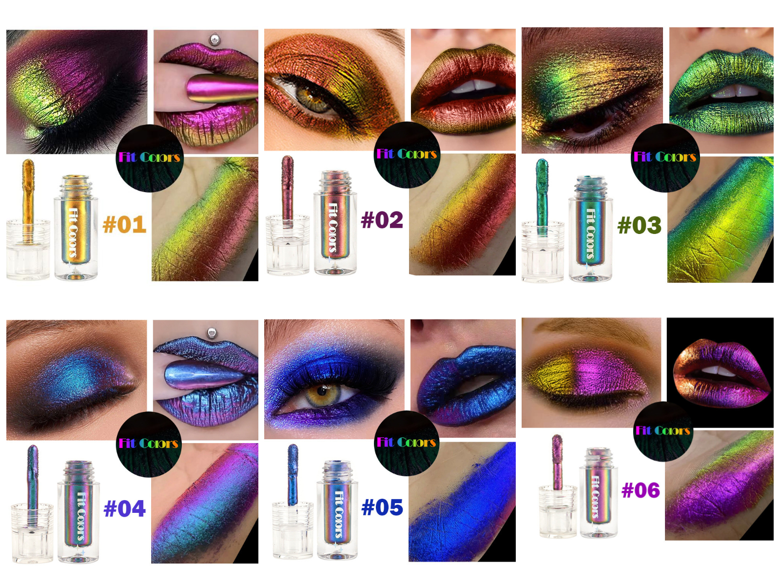 🔥Last Day 50%OFF🔥 - Multi-Chrome Liquid Lipsticks